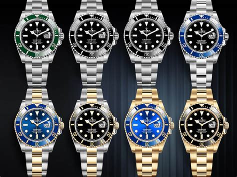 different types of rolex submariner|Rolex Submariner collection.